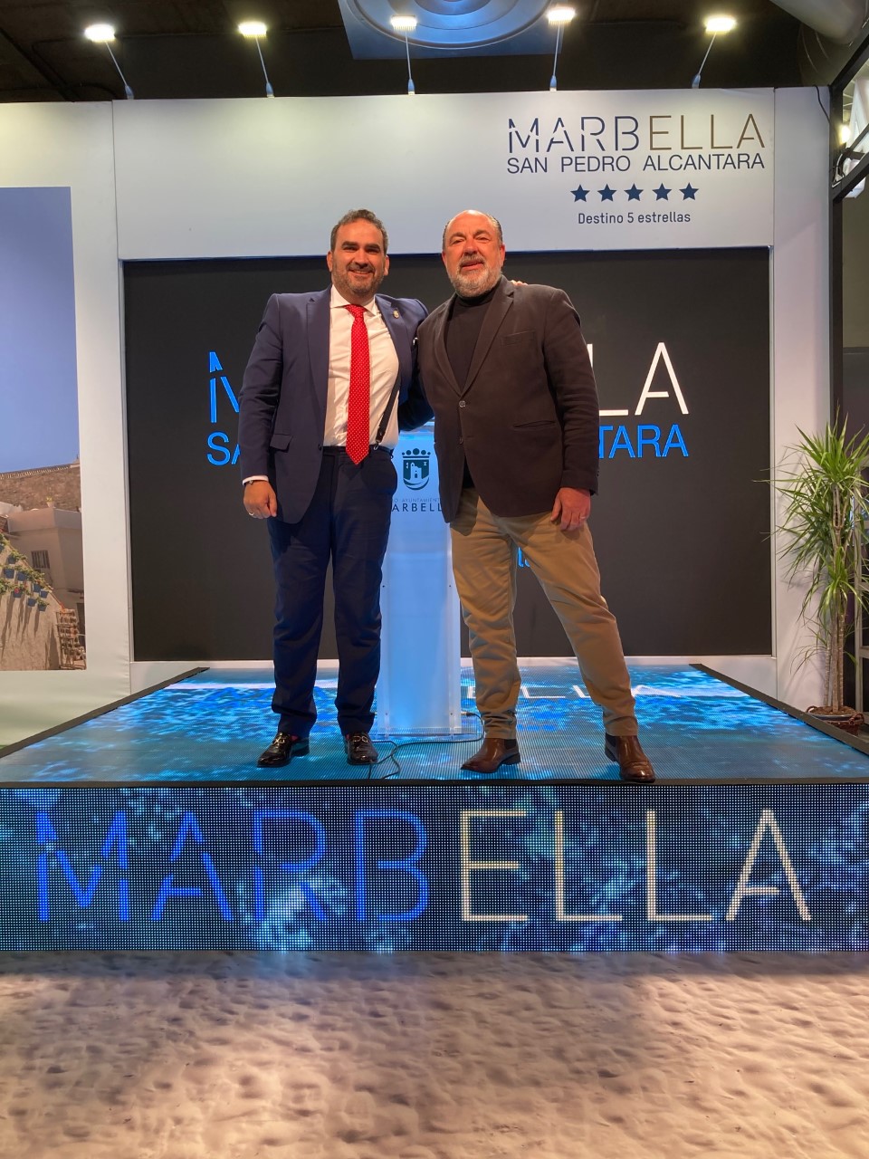 Marbella mantiene, en la segunda jornada de FITUR, su apuesta por los grandes eventos deportivos para 2023, con las nuevas ediciones del World Padel Tour, el Grand Prix de Gimnasia o el Open de España de Golf femenino